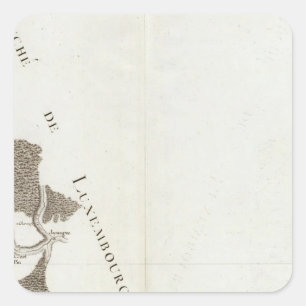 Montmedy, Longwy, Bouillon Quadratischer Aufkleber