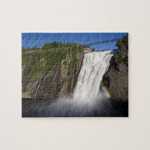 Montmorency-Wasserfälle in der Nähe von Quebec Cit