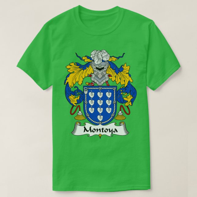 Montoya-WappenWappen der Familie T-Shirt (Design vorne)