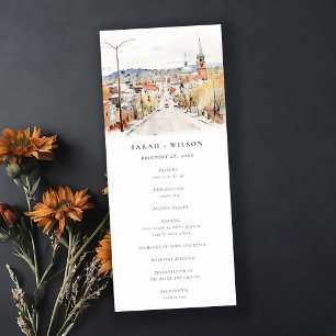 Montpelier City Scape Vermont Programme de mariage
