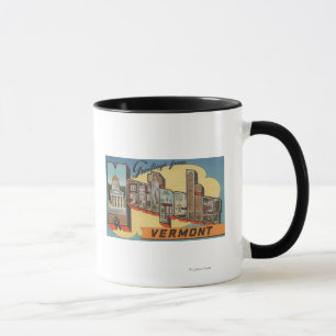 Montpelier, Vermont - Große Briefszenen Tasse