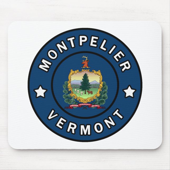 Montpelier Vermont Mousepad (Vorne)