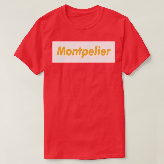 Montpelier Viande Brown TShirt (Design devant)