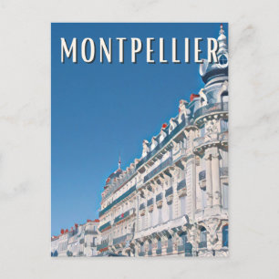 Montpellier Foto Vintage Postkarte