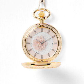 MONTRE ダイヤモンド牡丹 パステルピンク