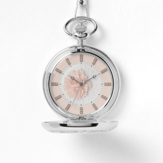 MONTRE ダイヤモンド牡丹 パステルピンク