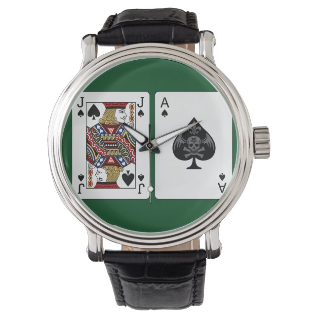 MONTRE ブラックジャック (devant)