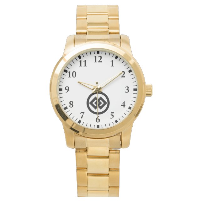 MONTRE 丸に違い釘抜き (違い釘〆割) (devant)