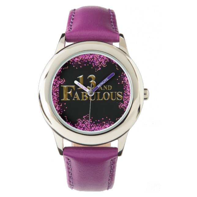 Montre 13e anniversaire  (devant)