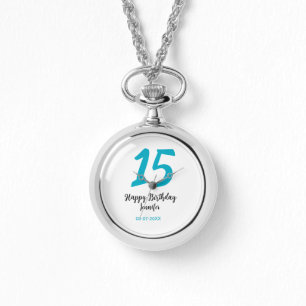 Montre 15e anniversaire quiencenera ajouter date année te