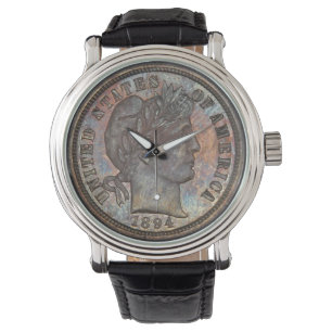 Montre 1894-S Barber Dime