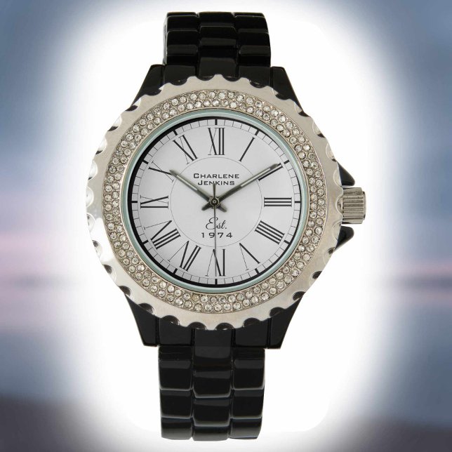 Montre 1974 Année de surveillance de la naissance (Créateur téléchargé)