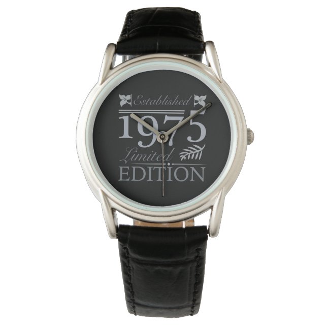Montre 1975 Limited Edition 50e anniversaire (devant)