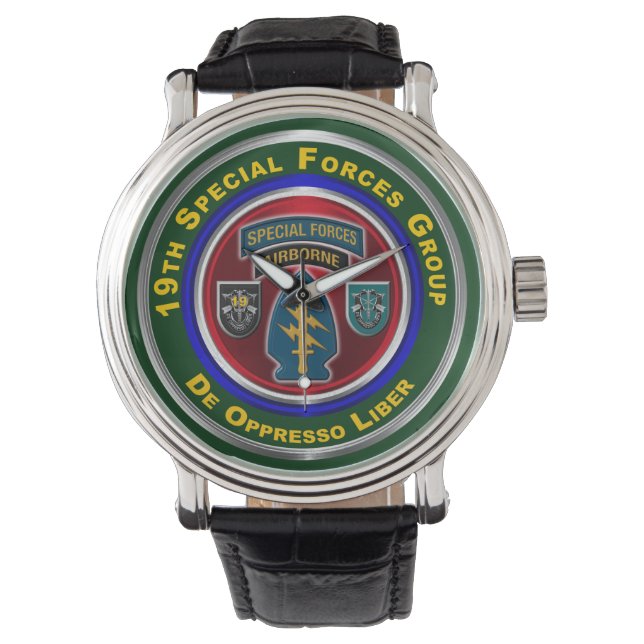 Montre 19e Groupe des forces spéciales (aéroporté) (devant)