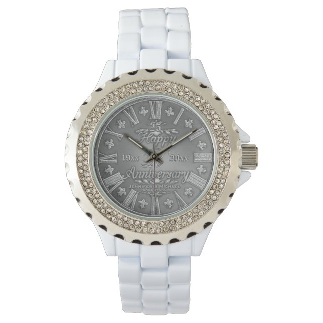 Montre 25e anniversaire du mariage (devant)