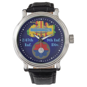 Montre 2/47th Inf. 9e Division. Surveillance de la piste 