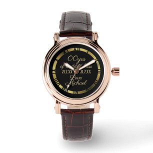 Montre 30e 35e 40e 45e anniversaire de Mariage Femme 2