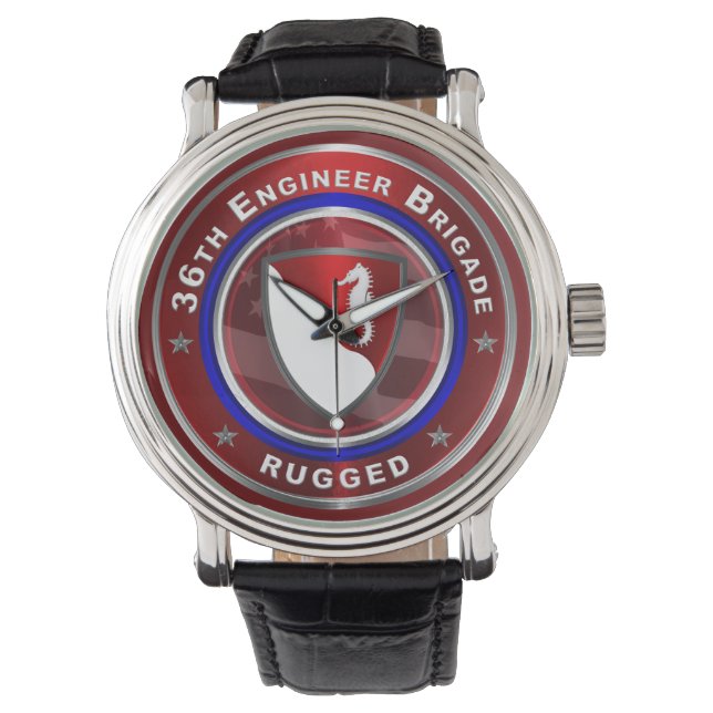 Montre 36e brigade du génie "robuste" (devant)