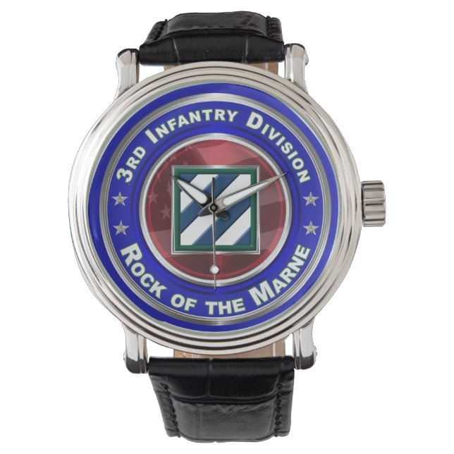 Montre 3e division d'infanterie "Rocher de la Marne" (devant)