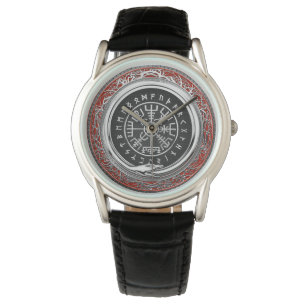 Montre [400] Boussole runique magique argentée de