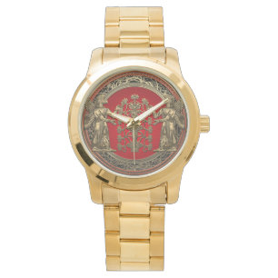 Montre [400] Deux Ninurtas d'or avec arbre de vie