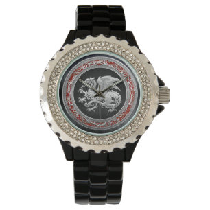Montre [400] Dragon islandais, Landvæ ttir [Argent]