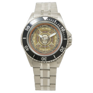 Montre [400] Mictlantecuhtli - Dieu de la mort aztèque