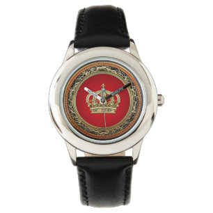 Montre [400] Prince-Princesse King-Queen Crown [Belg.Gold