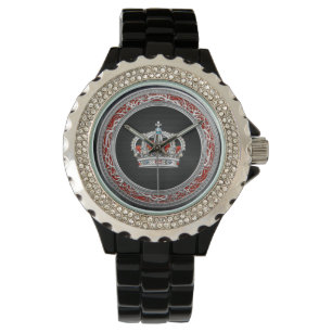 Montre [400] Prince-Princesse Roi-Reine Crown [argent]