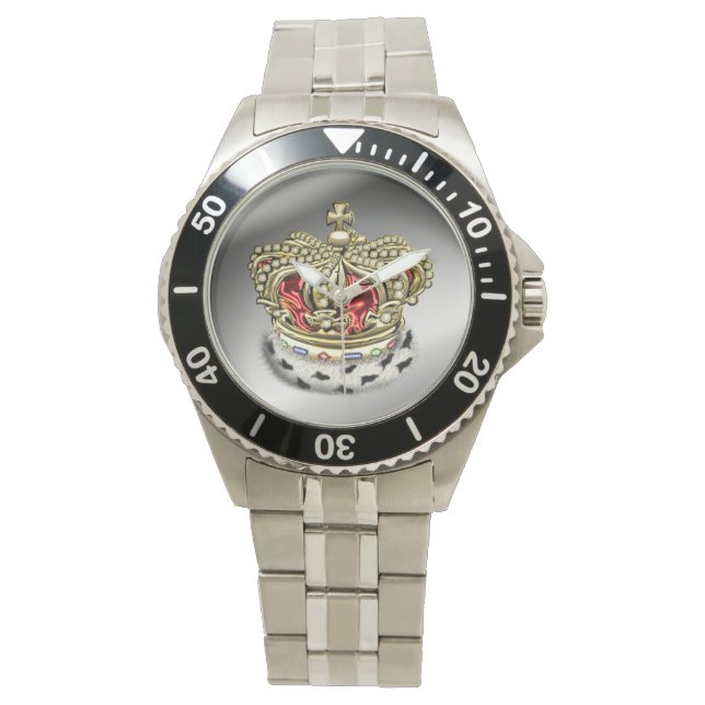 Montre [400] Prince [Roi] Couronne royale [Fourrure+Or][R (devant)