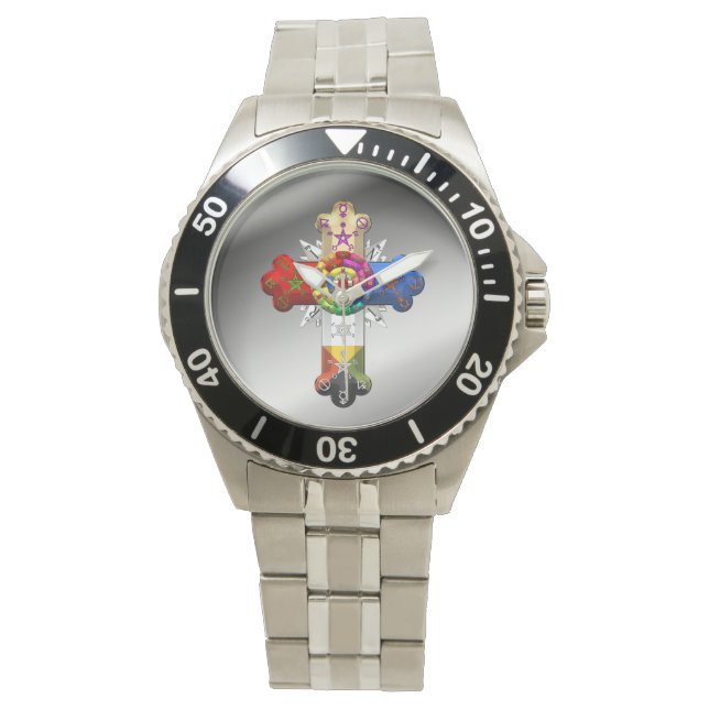 Montre [400] Rosy Cross (Croix Rose) (devant)