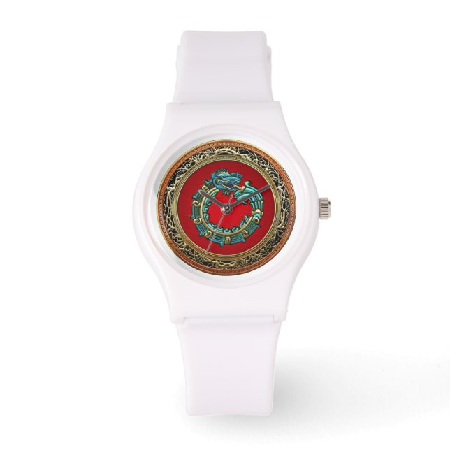 Montre [400] Serpent Dieu Quetzalcoatl [Jade] (Recto)