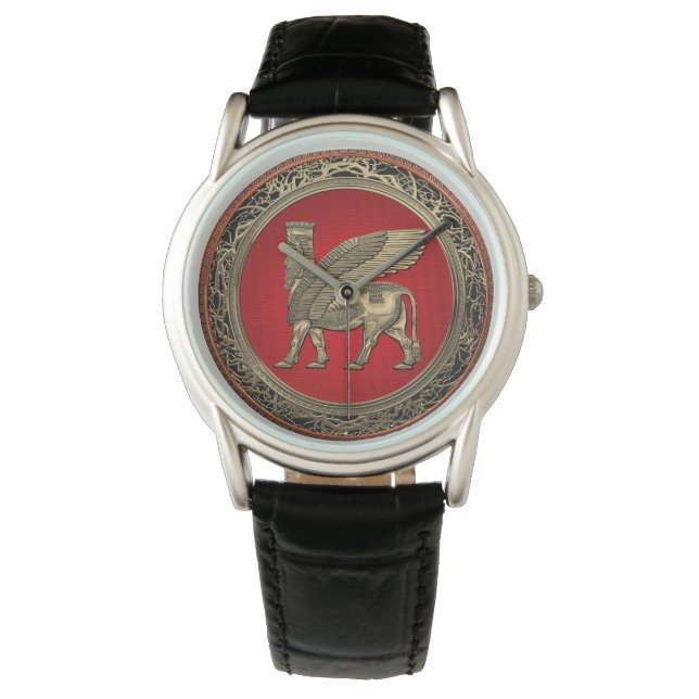 Montre [400] Taureau ailé assyrien - Lamassu d'or (devant)