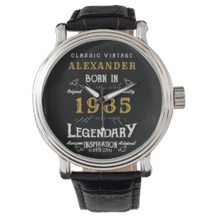 Montre 40e anniversaire personnalisé ou cadeau de retrait
