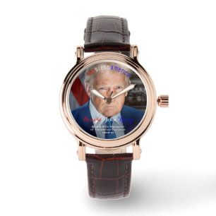 Montre 45e et 47e président des États-Unis Donald Trump