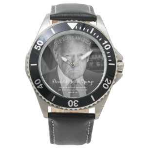 Montre 45ème et 47ème président des États-Unis Donald Tru