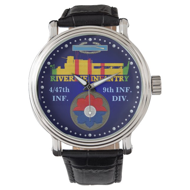 Montre 4/47th Inf. 9e Division. Surveillance ATC CIB (devant)