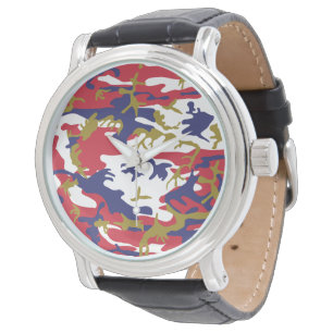 Montre 4 juillet, Jour de l'Indépendance, Or de camouflag