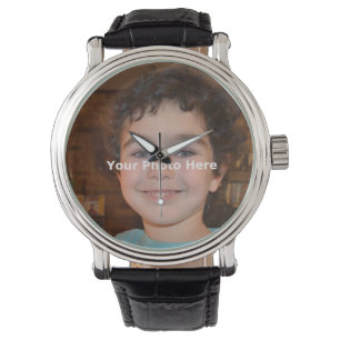 Montre 4 pouces horizontal X 6 pouces - votre photo