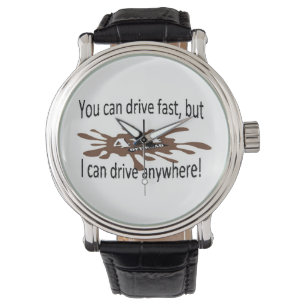 Montre 4x4 outre de la commande de route n'importe où