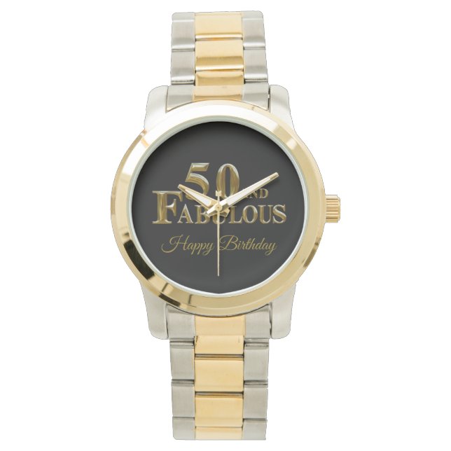 Montre 50e anniversaire (devant)