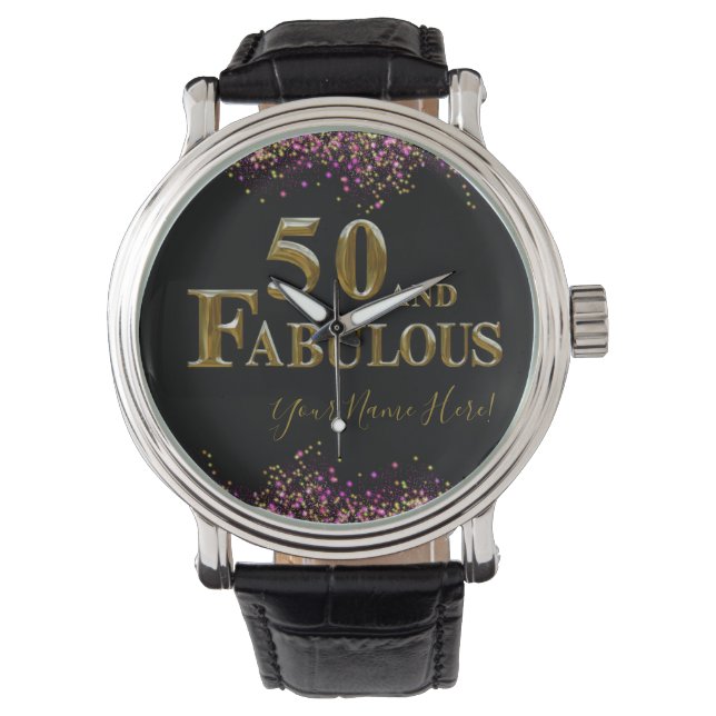 Montre 50e anniversaire (devant)