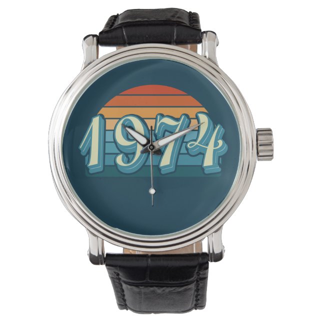 Montre 50e anniversaire Vintage 1974 (devant)