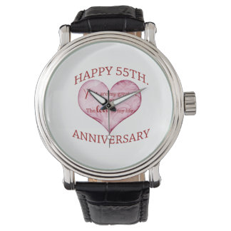 Montre 55ème. Anniversaire