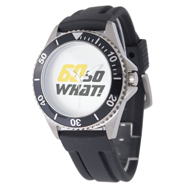 Montre 60e anniversaire cadeau - Motivational Funny moder (Incliné)