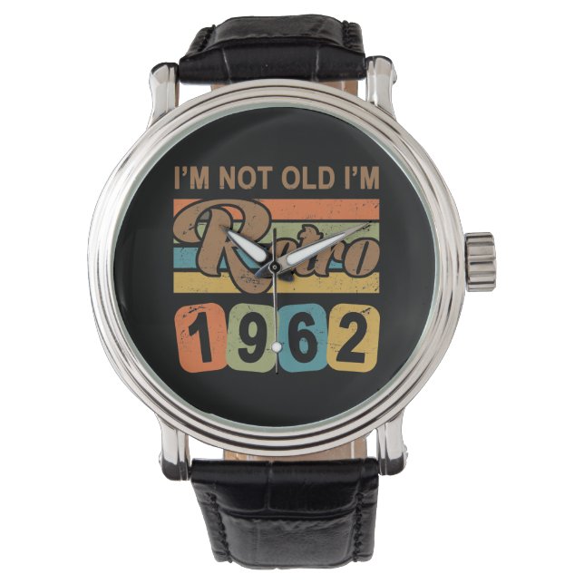 Montre 60e anniversaire Retro 1962 (devant)