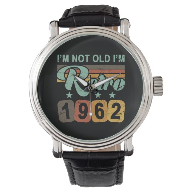 Montre 60e anniversaire Retro 1962 (devant)