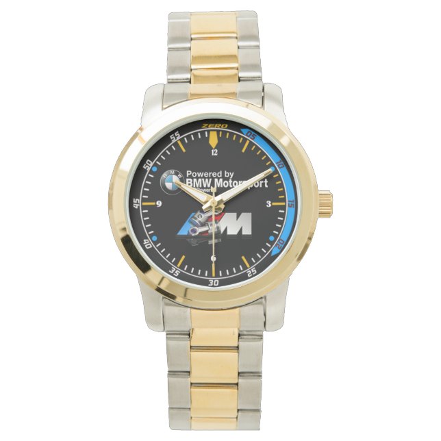 Montre 70 BMW Engine MPower Logo Accessories Watches (devant)