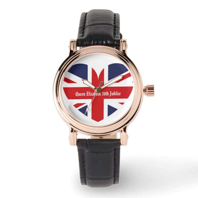 Montre 70e jubilé de la reine Elizabeth (Recto)