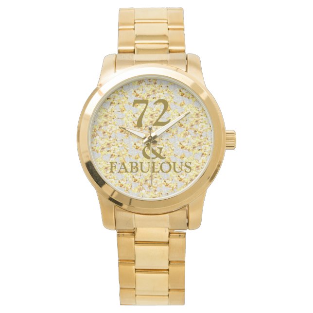 Montre 72nd  Birthday  (devant)
